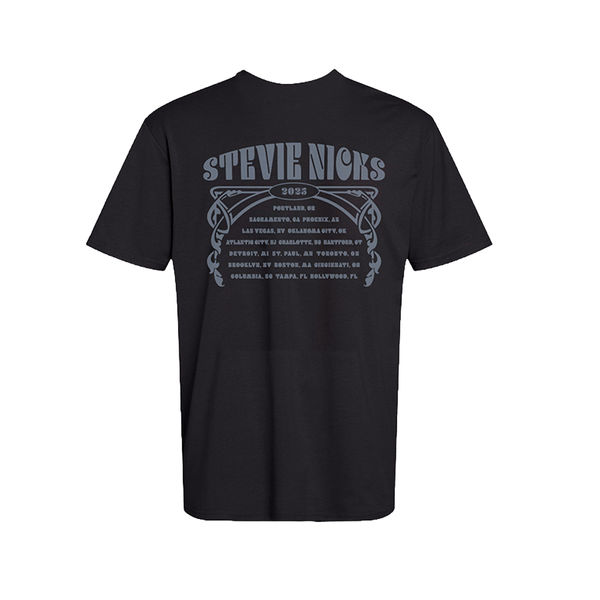 Stevie Nicks Tour 2025 Dove Dateback Tee